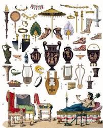 Ancient Greece Culture Items Musical Instruments Furniture Jewelry Vases Ancient Greek Costumes Ancient Greek Art Ancient Greek Clothing