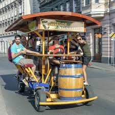 Bierbike Thekenfahrrad Zapfanlage Bier Lustig Bierfass