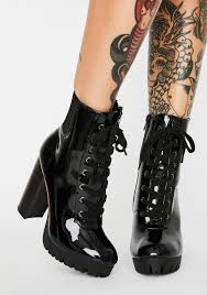 We're excited to announce that heels.com is now part of the aldo group. Patent Chunky Heel Boots Dolls Kill
