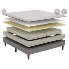 The sleep+ 6000 mattress features individually wrapped and zoned kingcell® pocket coil springs across the mattress core with a firm and softer side. Cushioning Comfort Resilient Support King Size Sleep Number C4 360 Model Mattres Ebay