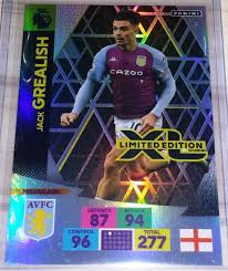 4 users liked this review. 2020 21 Panini Adrenalyn Xl Premier League Jack Grealish Limited Edition Trading Card Toys Games Board Games Cards On Carousell