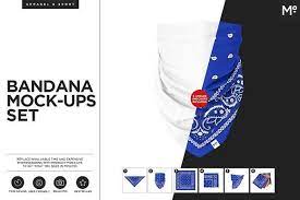 Download The Bandana Mock Up Mocking Mockup Mockup Design