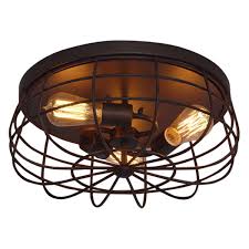 Round ceiling mount light fixture nordic acrylic bedroom 16/19.5 dia led flush mount with outer casing in white/distressed white. Millennium Lighting Neo Industrial Rubbed Bronze Three Light Flush Mount Fixture Ceiling Lamp 5323 Rbz Bellacor