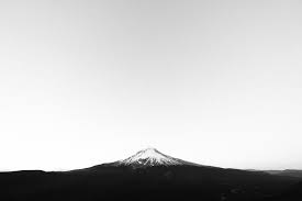 Black And White Minimalist Wallpaper Phone Nature Landscape Mountain Travel Adventure Trek Hike Climb Black And White Mon Black And White Wallpaper Black And White Photography Black Background Wallpaper