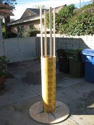 The 10 Foot Tree Build Began With The Trunk I Was Able To Get Most Of What I Needed From My Local Osh Hardware I Decid Tree Props Faux Tree Halloween Props