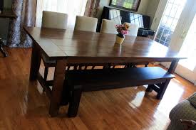 super big farmhouse dining table and