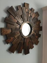 Wood Wall Art Dimensional Sunburst Reclaimed Wood Wall Art Reclaimed Sunburst Mirror Rustic Mirror Reclaimed Wood Wall Art Wood Wall Art Reclaimed Wood Wall