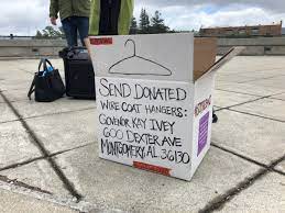 The familiar symbol of illegal abortion is the infamous coat hanger — which may be the symbol, but is in no way a myth. Napans Protest Restrictive Abortion Laws With Metal Coat Hangers In Hand Local News Napavalleyregister Com