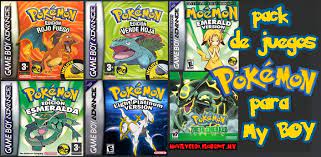 Pokémon channel, siguiendo también el método anterior. Movilverso Un Universo En Tu Movil Pack 1 Juegos De Pokemon Para Emulador My Boy Roms Game Boy Advance