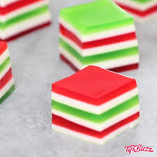 Easy Layered Jello Shots An Easy And Beautiful Dessert Spiked With Vodka For A Special Party Smooth And Creamy Jello Shots Wi Video Desserts Christmas Baking Food