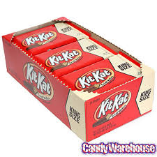 Kit kat xl bar is made of 3 separate standard bars with 4 sticks each. Kit Kat King Size Candy Bars 24 Piece Box Candy Warehouse