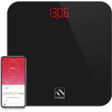 Bathroom scales need to do one thing: Amazon Com Ozeri Precision Digital Bath Scale 400 Lbs Edition In Tempered Glass With Step On Activation Black Health Personal Care