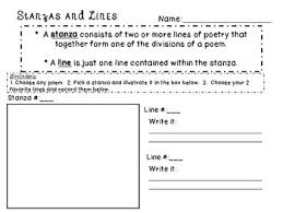Maybe you would like to learn more about one of these? Poetry Lines Stanzas 3 Rl 5 By Cassie Carr Tpt