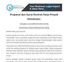 Pembayaran harga sub kontrak tersebut dalam pasal perjanjian ini dilakukan oleh pihak memberikan perlindungan keselamatan dan kesehatan kerja bagi semua tenaga kerja dan. Contoh Surat Kontrak Kerja Proyek Cara Membuat Dan Segala Hal Yang Harus Anda Ketahui Hukum Line