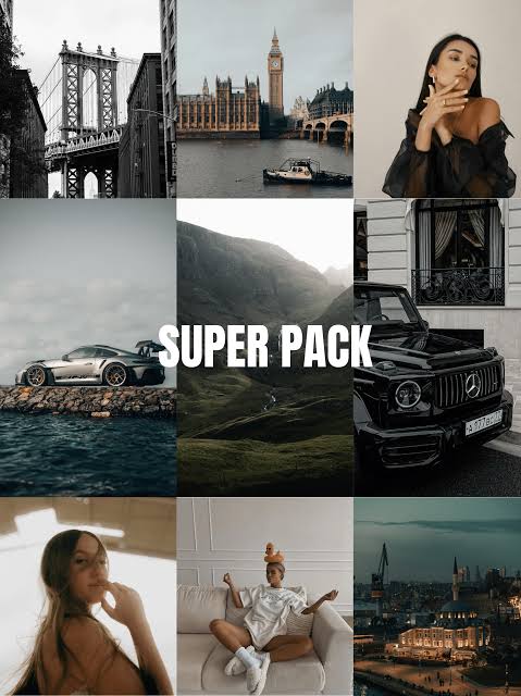Preset Curator – Super Pack Cinematic LUT Collection