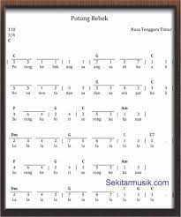 Kalian dapat mengukur tempo dengan menggunakan alat pengukur tempo yakni metronome atau kibor. Not Angka Potong Bebek Sekitar Musik