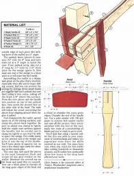 2140 Wooden Mallet Plans Hand Tools Woodworking Mallet Woodworking Hand Tools Woodworking