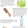 Hair thinning occurs for all the hair strands over the scalp area. 1