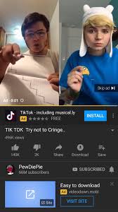 Tiktok is a very crowded social platform, so making your videos stand out is the key to getting more likes. Tik Tok Cringe Video Sponsored By Tik Tok Pewdiepiesubmissions