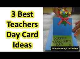 Make unique labels specifically designed for teachers—ones with pencils, apples and thank you messages. Teachers Day Card Ideas Best And Easy Teachers Day Greeting Card For Kids Pop Up Card