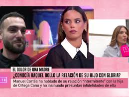 Raquel Bollo defiende a su hijo Manuel Cortés tras destapar las  infidelidades Gloria Camila con él