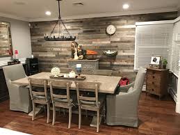 Why not hang plastic plates using command strips instead? Reclaimed Wood Paneling Reclaimed Barn Wood Planks For Walls Plank And Mill