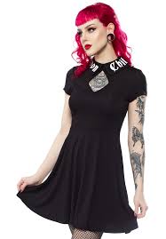 Killstar Lucine Skater Dress Dresses Skater Dress Fashion Dresses
