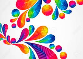 See abstract colorful background stock video clips. Colorful Abstract Background With Striped Drops Splash Vector Royalty Free Cliparts Vectors And Stock Illustration Image 78009998
