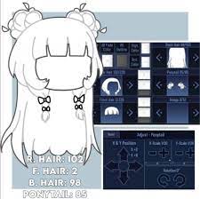 Gacha Club Hair Idea Club Hairstyles Club Outfits Club Design