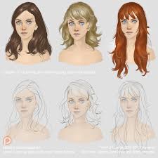 It has been one my most requested blog posts from y'all. Drawing And Painting Long Wavy Hair By Xiataptara On Deviantart
