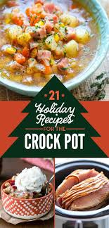 Over 100 crockpot dinner ideas that are the perfect way to make an easy dinner for your family! 21 Very Good Christmas Crock Pot Recipes To Bookmark