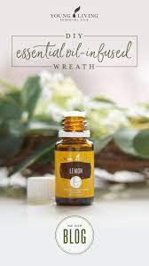 Diy Essential Oil Infused Wreath Diy Essential Oils Essential Oils Diy Essentials