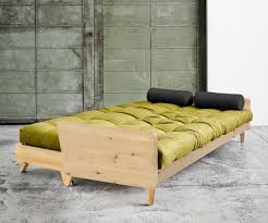 Futonsofa Indie Von Karup Aus Holzgestell Und Futon Niedriges Gestell Mit Integriertem Lattenrost Danish Scandinavian S Futon Minimalistisches Design Sofa