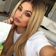 Get more side part hairstyle ideas straight from the runway. Buy Oley Hair Yaki Straight L Part Lace Front Wig Ombre Brown Roots To Honey Blonde Synthetic Wig With Deep Side Parting Long Straight Lace Wigs For Women Online In Kuwait B07n3pf183