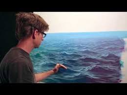 How To Paint Waves Lesson 3 Wet On Dry Youtube Wave Painting Landscape Paintings Oil Painting Tutorial