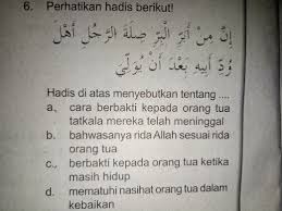 Hadits Berbakti Kepada Orang Tua Yang Sudah Meninggal Gambar Islami