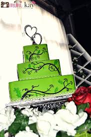 Black And Green Wedding Cake Lime Green Wedding Cake Green Wedding Cake Lime Green Weddings Lime Wedding