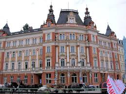 Karlovy Vary Cz Main Post Office Karlovy Vary Carlsbad Classical Architecture