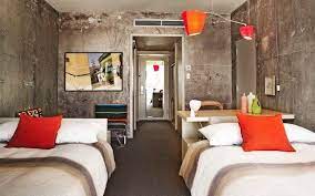 Concrete Chic The Line Hotel In La S Koreatown Remodelista Hotel Style Hotels Room Home