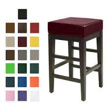 5 out of 5 stars. Bar Stool Cover Square Backless Replacement Staple On Vinyl Top Kitchen Pub Ebay