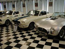 Cobra And Shelby Gt 350 S At The Shelby Showroom In Las Vegas Shelby Gt Mustang Shelby Mustang Old