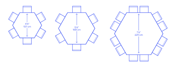 Historically the dining room is furnished with a rather large dining table and several dining chairs. Dining Layouts Dimensions Drawings Dimensions Com