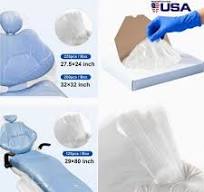 US Dental Unit Chair Sleeves Cover Full/ Half Disposable Protective Soft Durable | eBay