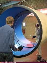 Tube Table Tennis What An Interesting Idea Table Tennis Cool Stuff Ping Pong