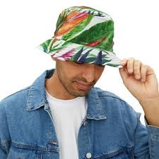 Ladies or Teen Size Hawaiian Bucket Hat