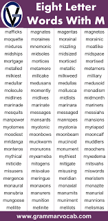 Find famous film titles, phrases and more! Eight Letter Words Starting With M Grammarvocab