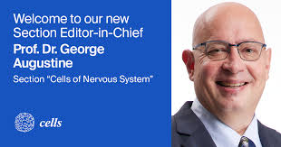 📢 Important Announcement 📢 We are pleased to share that Professor George  Augustine has been appointed as Section Editor-in-Chief for the "Cells of  the Nervous System" section of the journal Cells. 🧠
