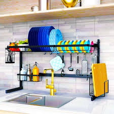 The key to keeping them that. Rack Over The Sink Dish Drying Rack Over Sink Kitchen Storage Shelf Countertop Space Saver Display Stand Tableware Drainer Organizer Utensils Holder Buy Online At Best Prices In Pakistan Daraz Pk