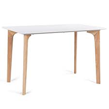 Check spelling or type a new query. Buy Giantex Modern Dining Table Mid Century Home Dining Room Kitchen Table Wrectangular Top Wood Legs 47 5 X 27 5 White Online In Uae B07fjxb51h