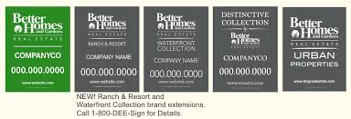 Better homes and real estate garden jamaica with high quality service; Better Homes And Gardens Real Estate Signs Dee Sign